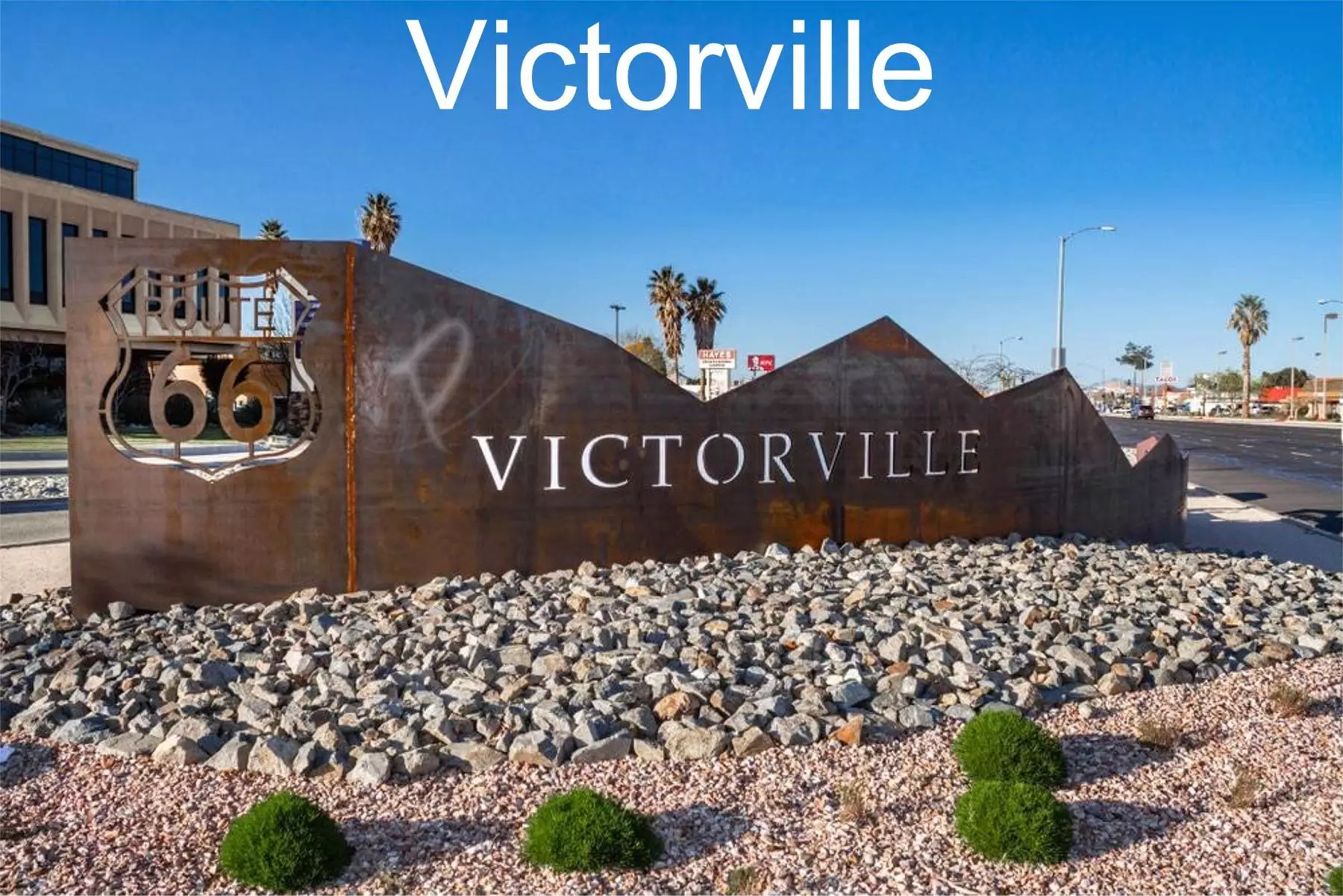 City of Victorville Sign